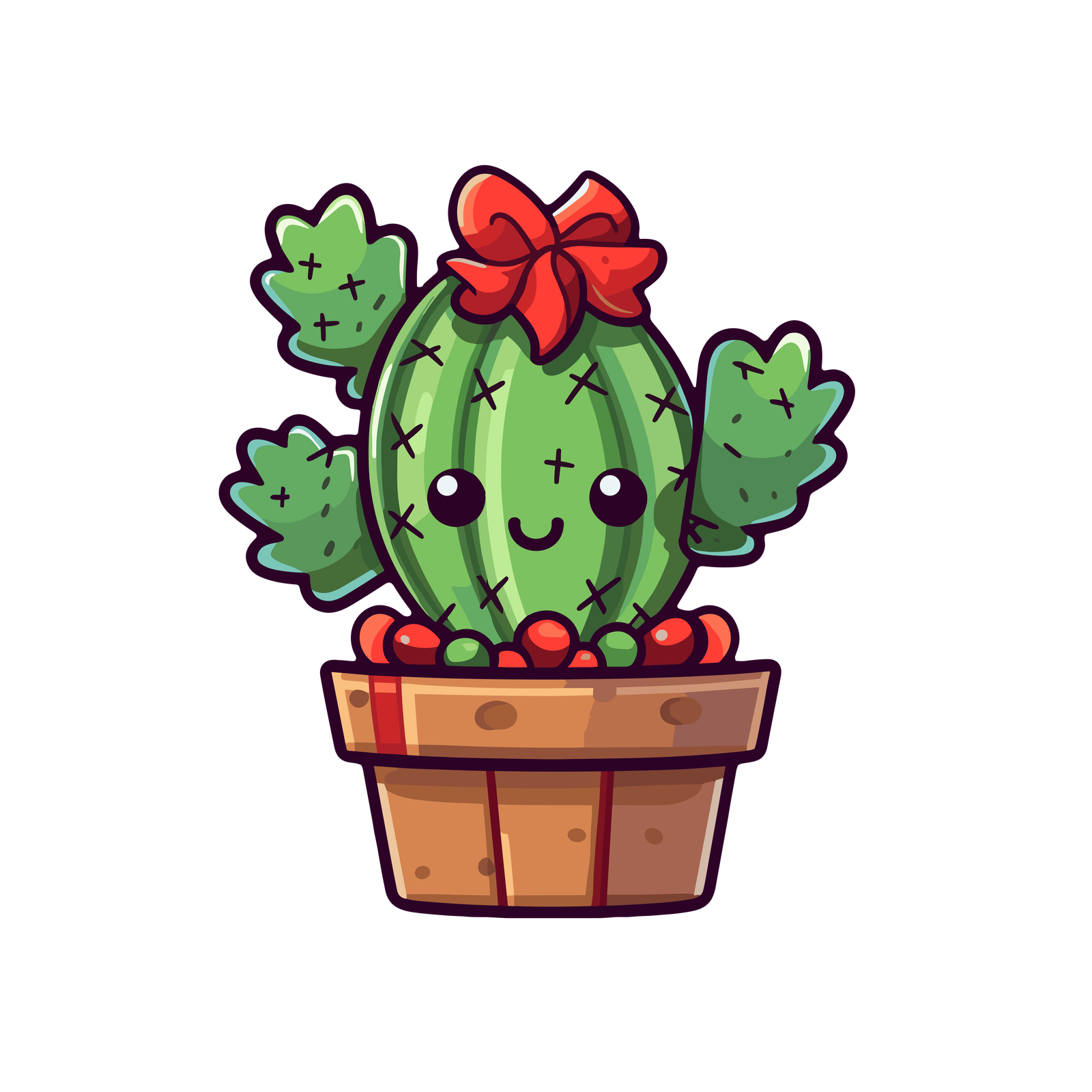 cactus navideño