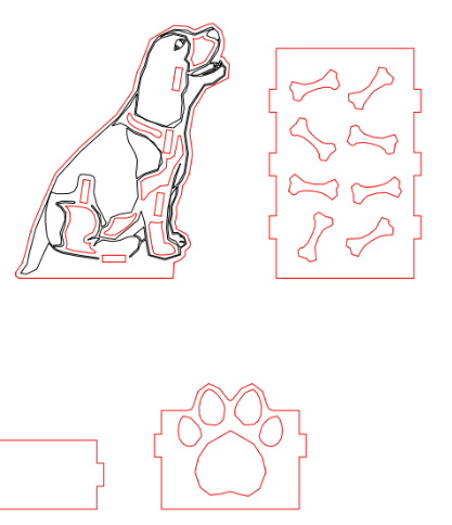 caja de perrito