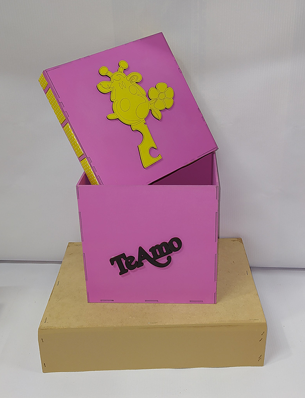 caja jirafa