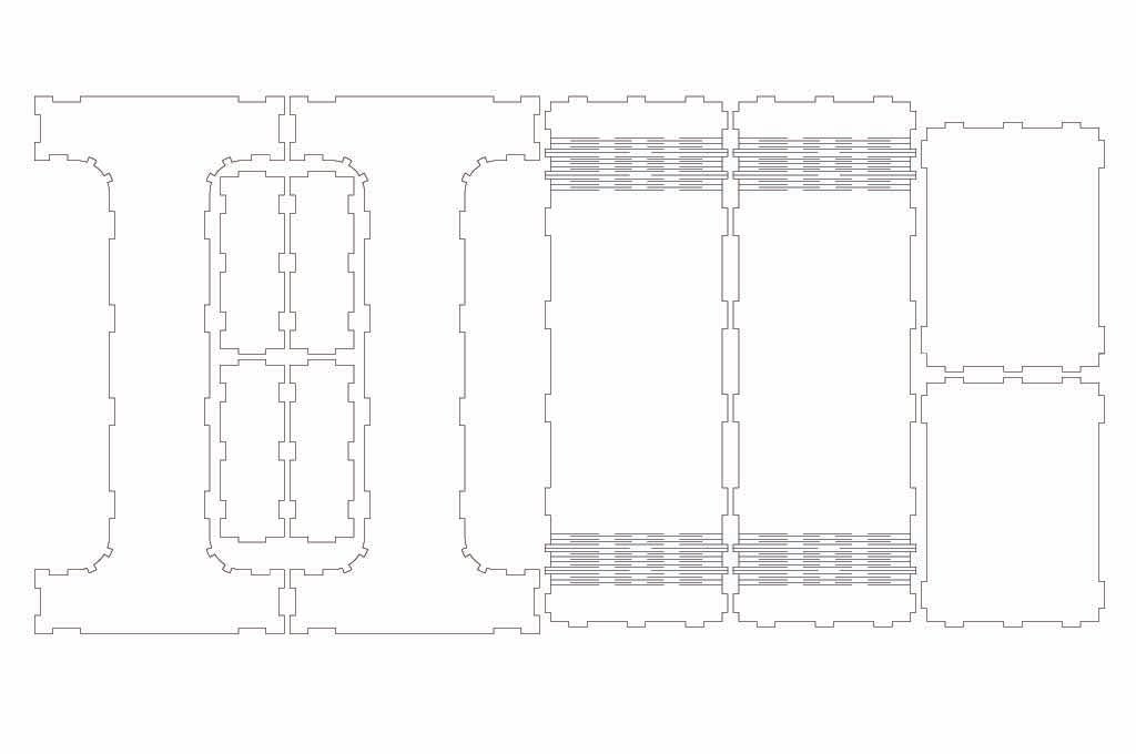 caja letra i
