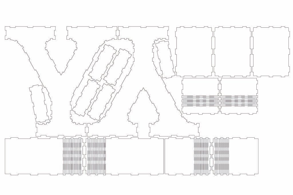 caja letra y