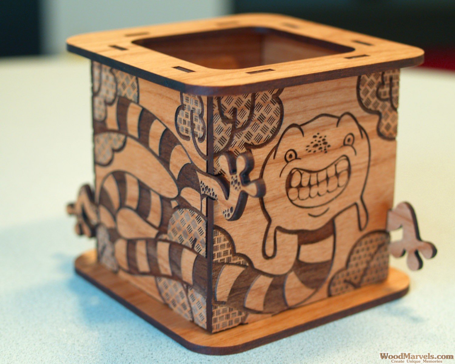 caja monstruo