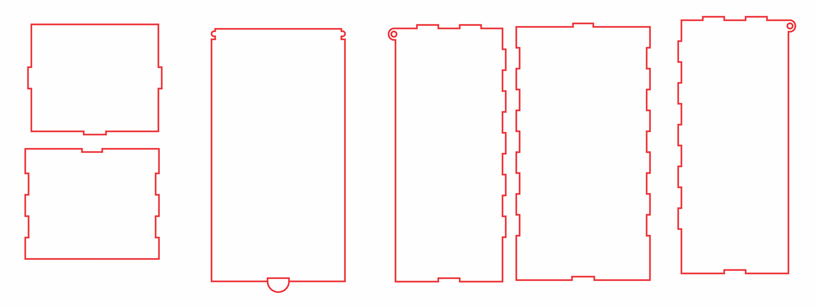 caja para copas