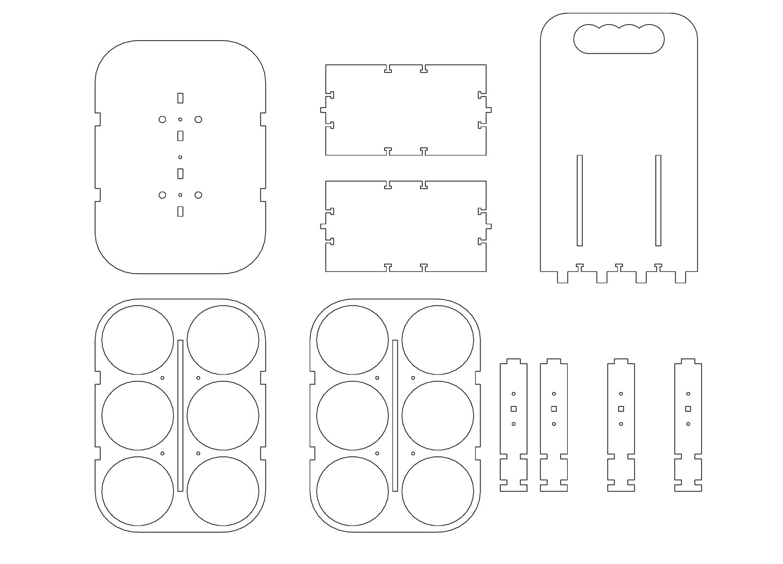 caja six pack