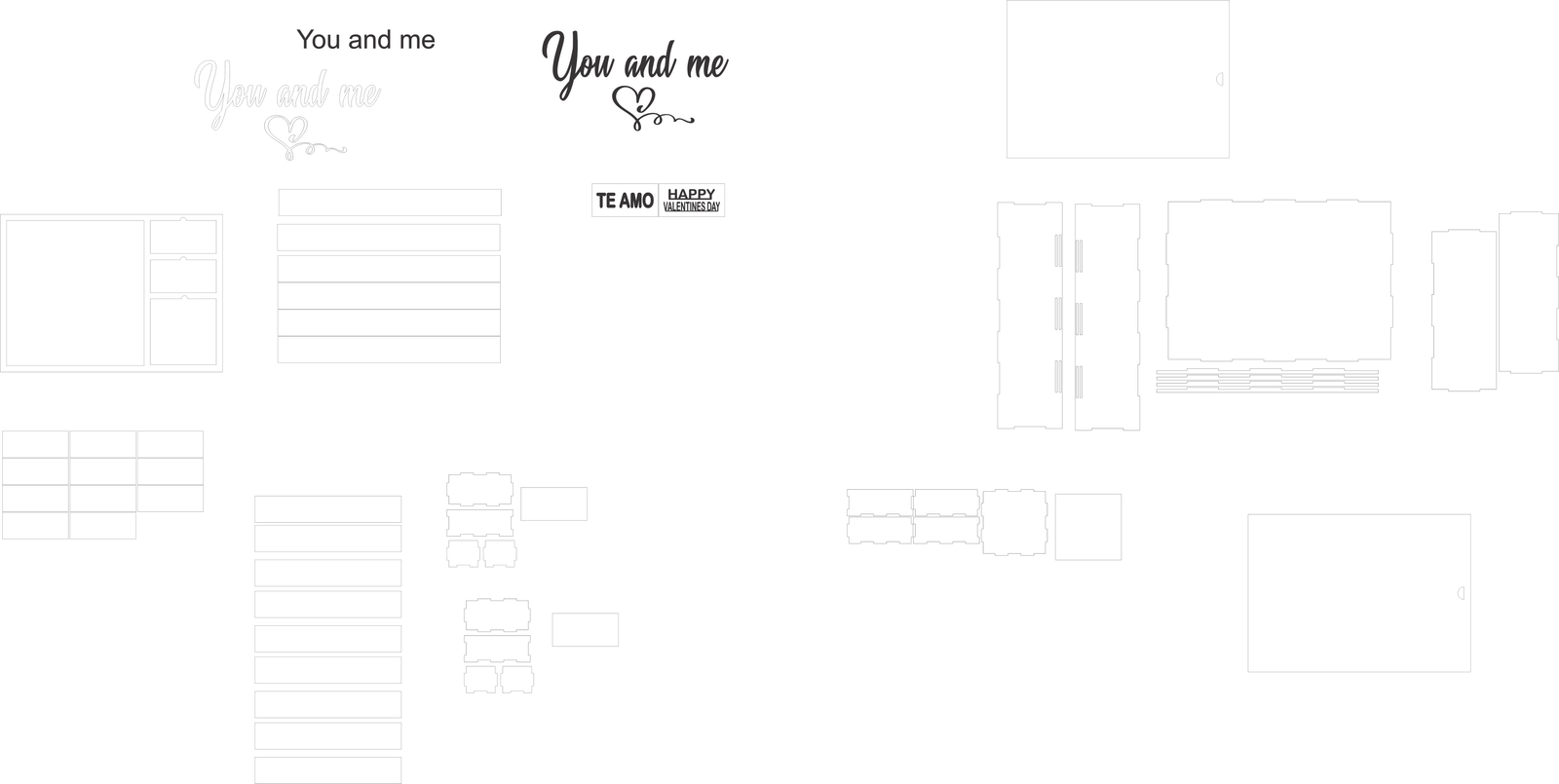 cajas you and me