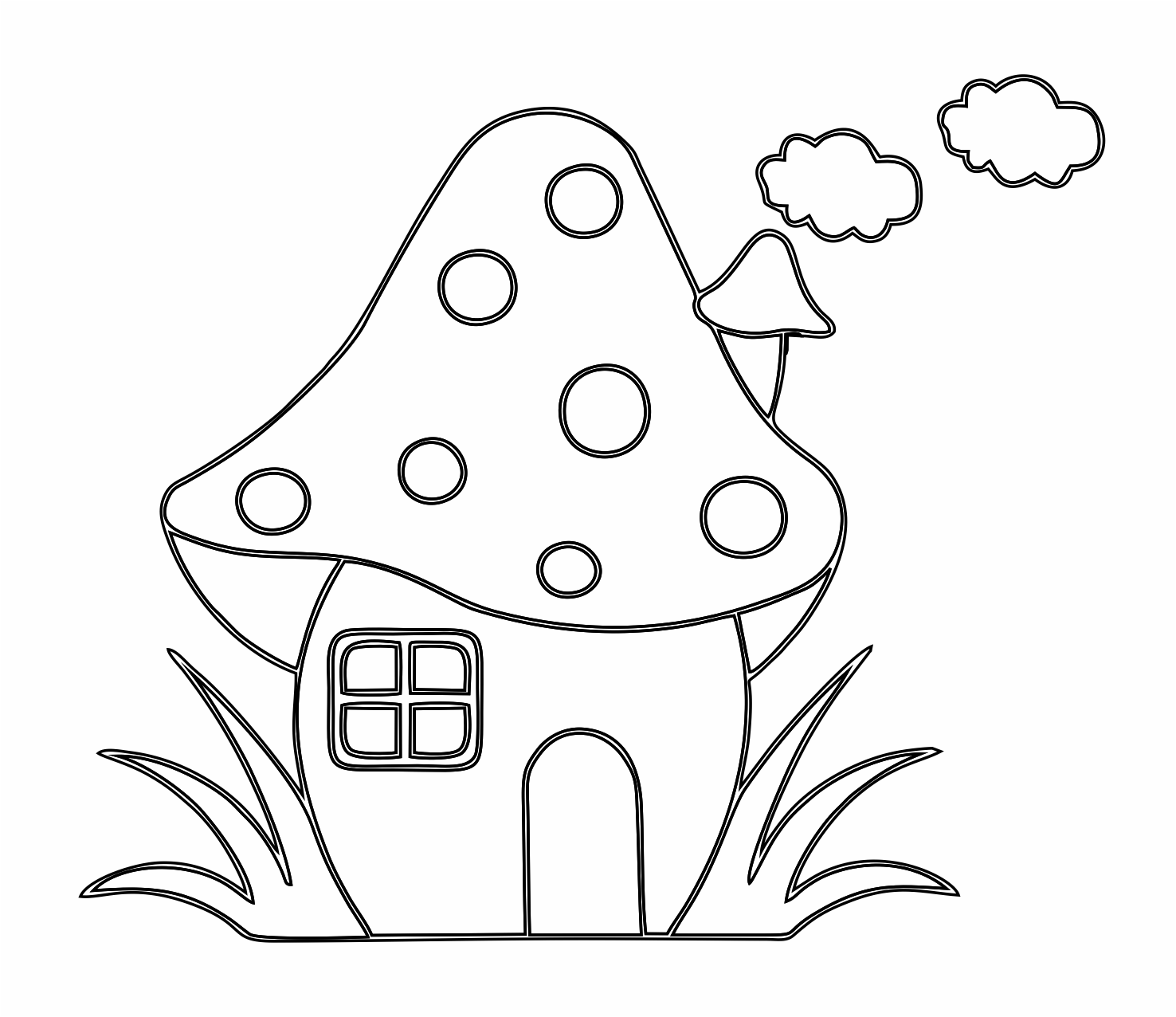 casa de hongo
