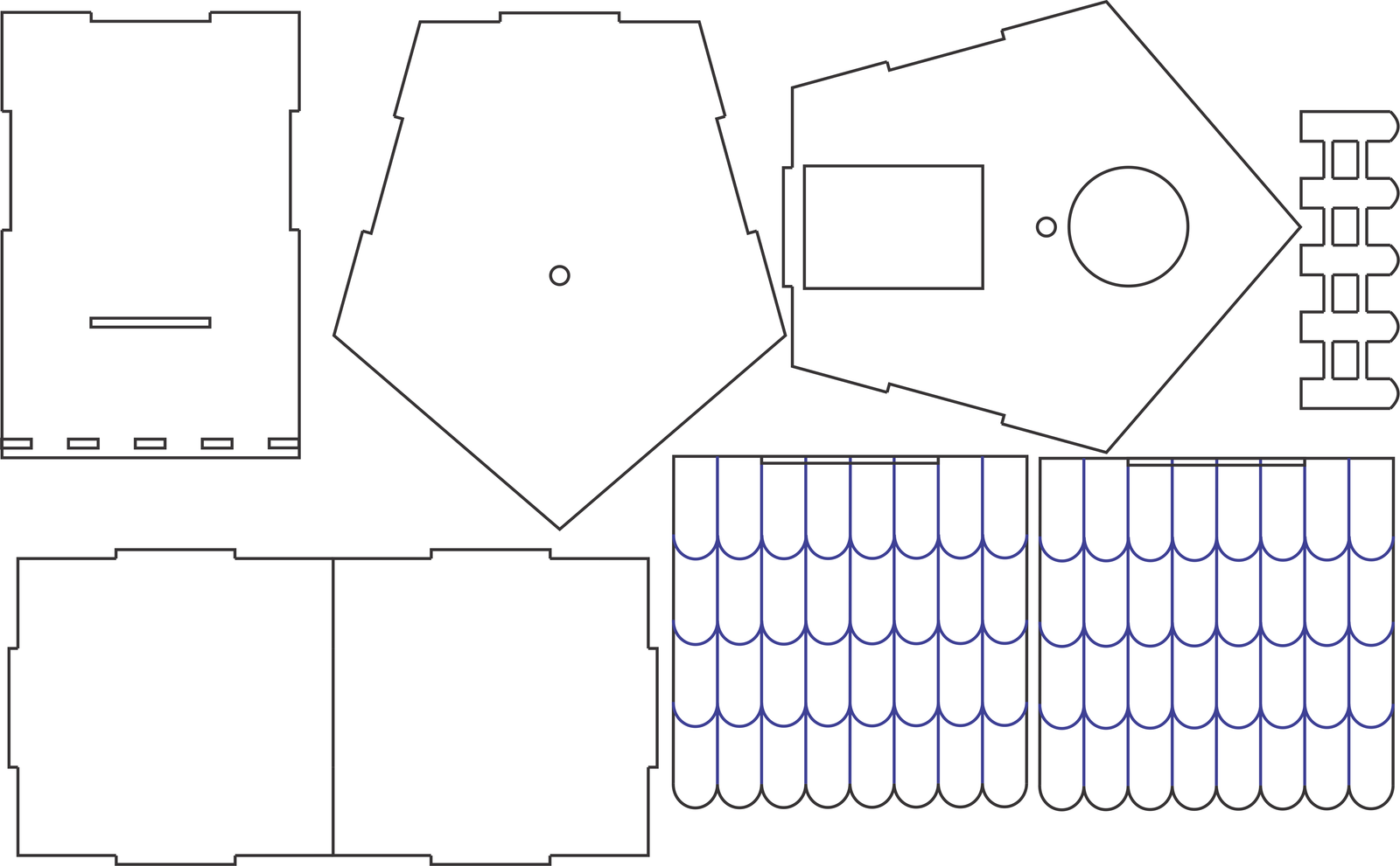 casita de pájaros