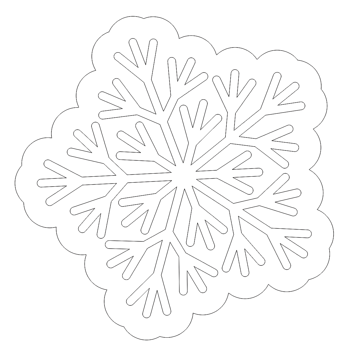 copo de nieve 30