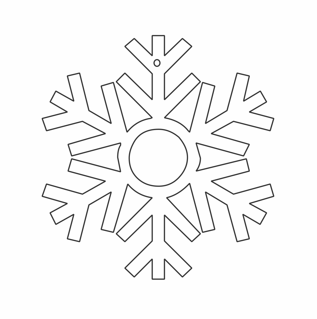 copo de nieve 65