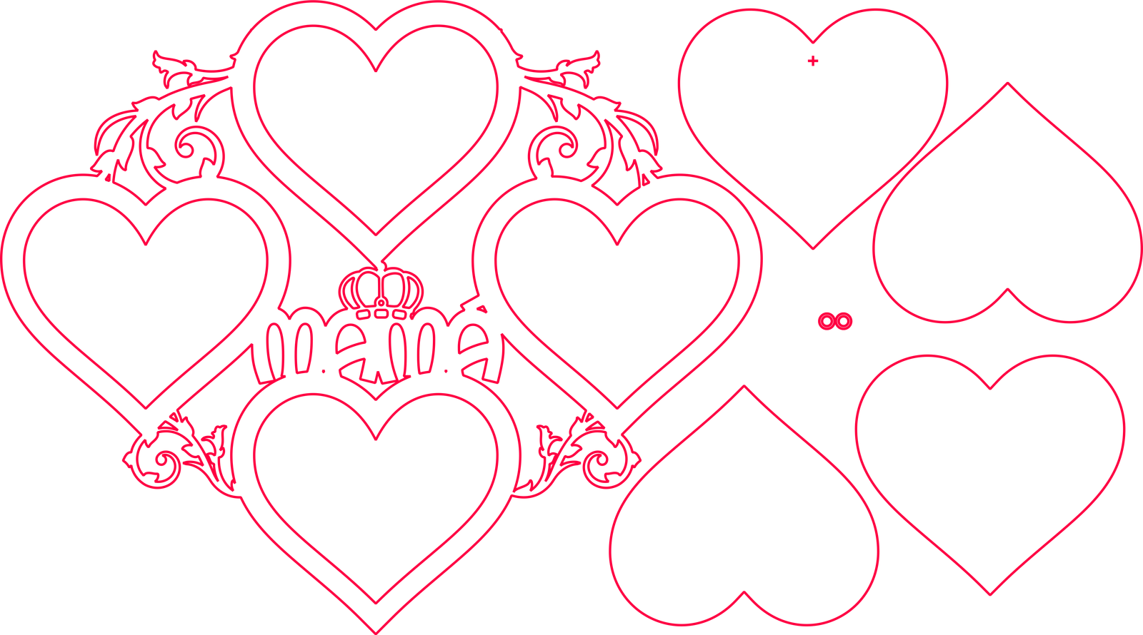 corazones mamá