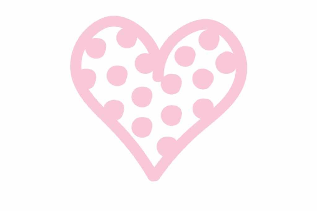 corazón de puntos