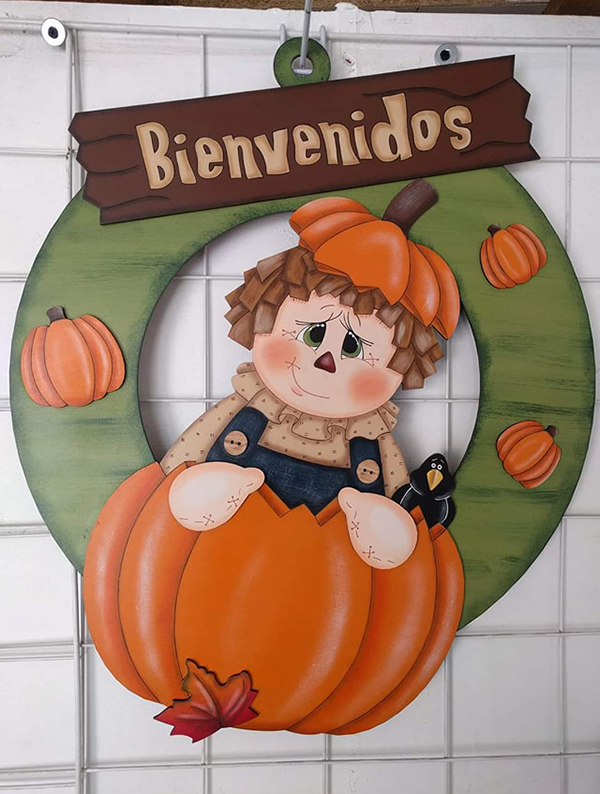 corona de calabaza
