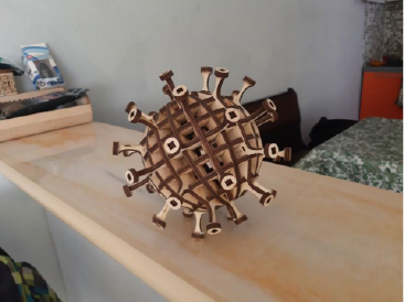 coronavirus 3d