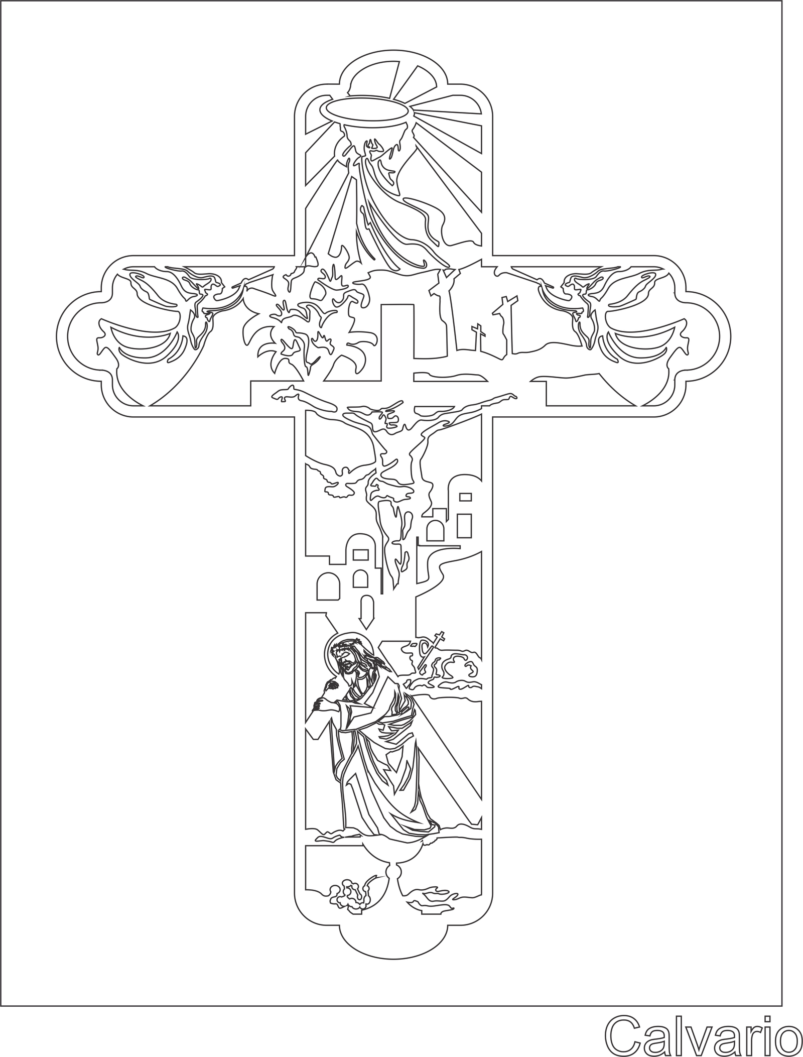 cruz calvario