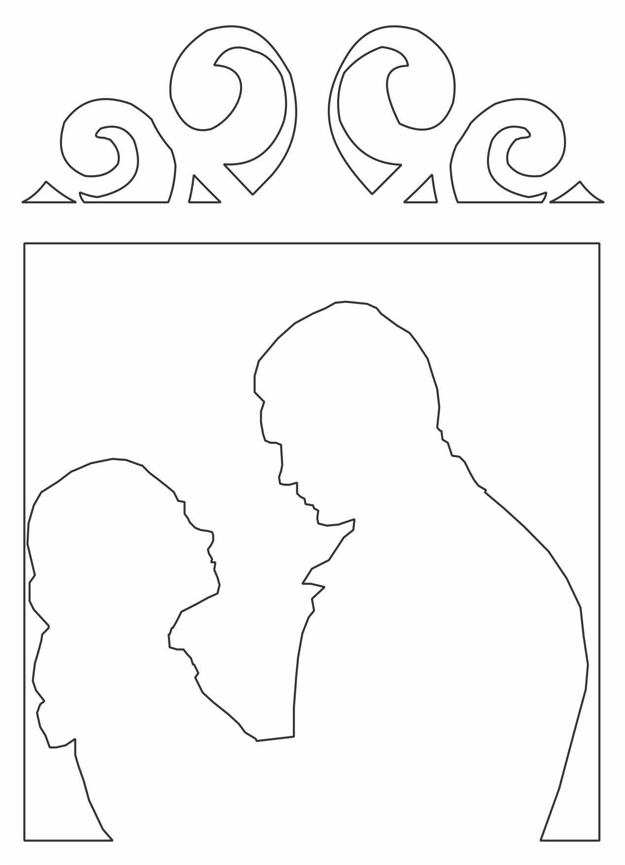 cuadro de novios