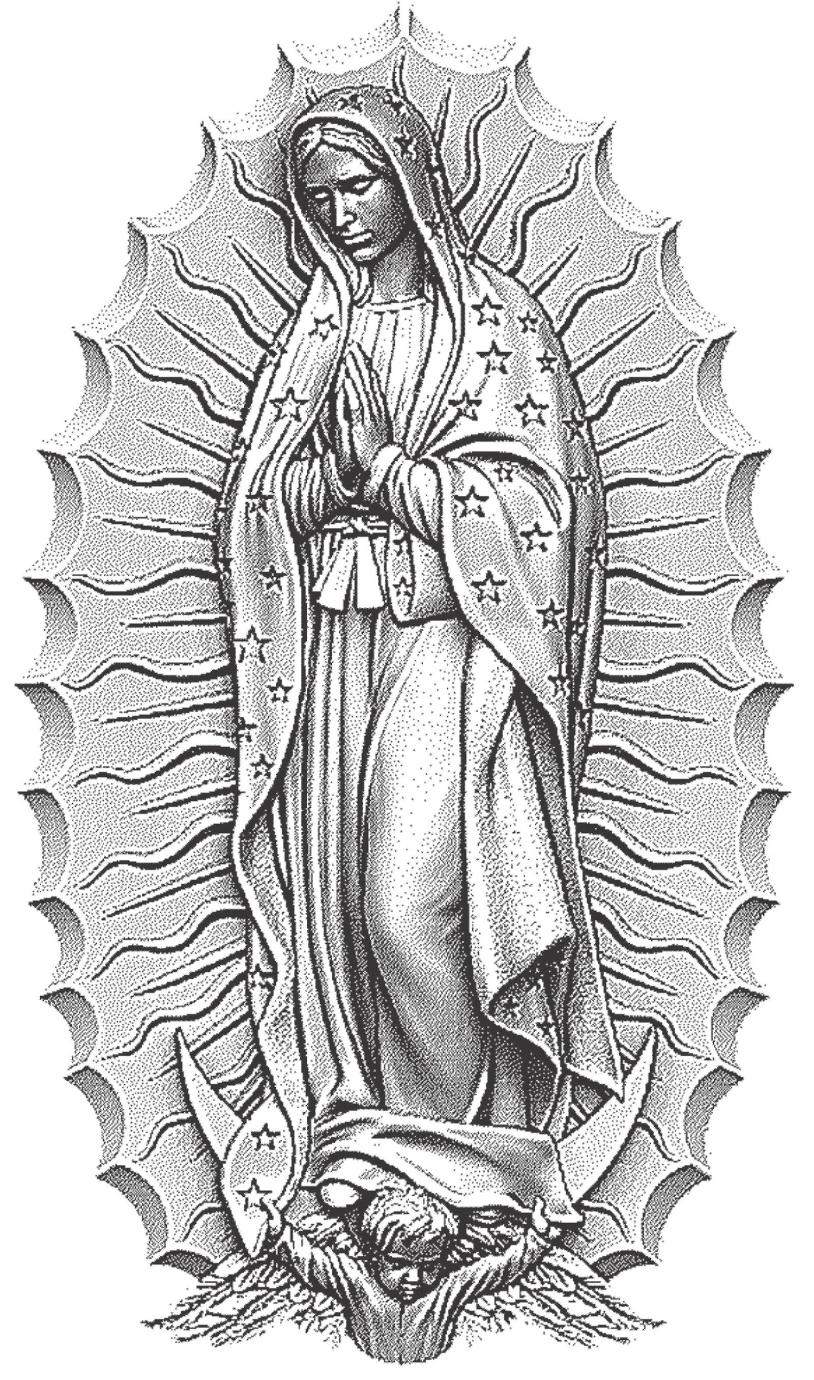 cuadro virgen