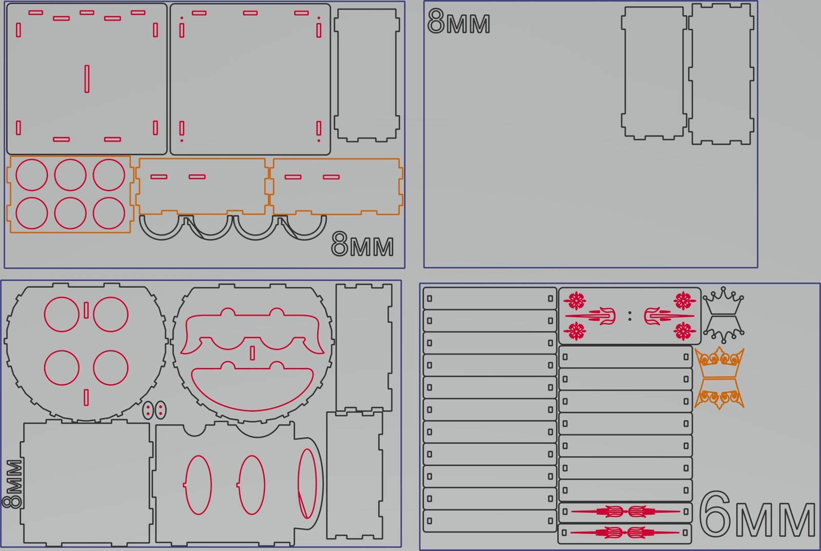 diseños de cajas