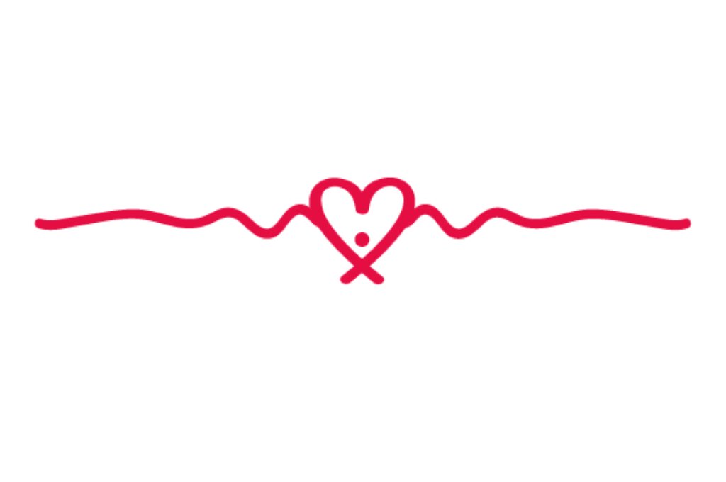 divisor de corazón