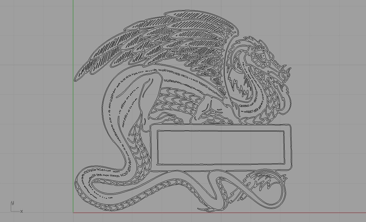 dragón poderoso