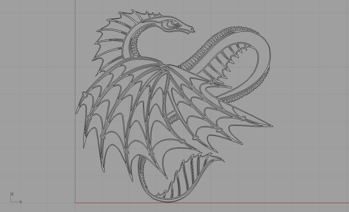 dragón volador