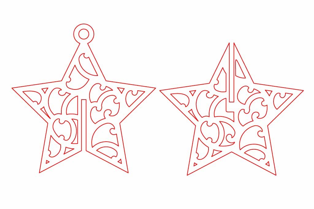 esfera 3d estrella