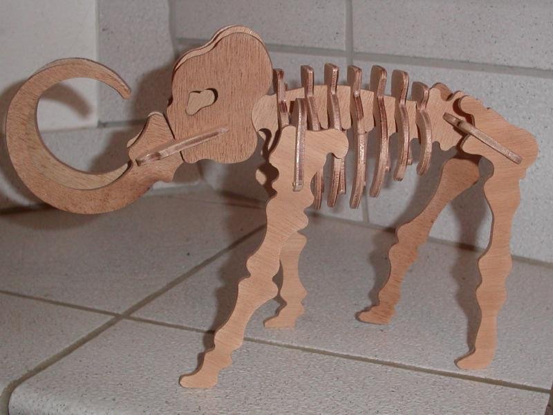 esqueleto de mamut