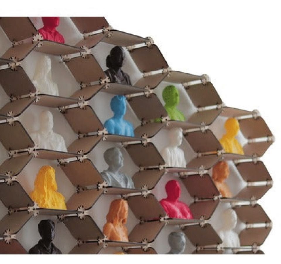 estante para pared