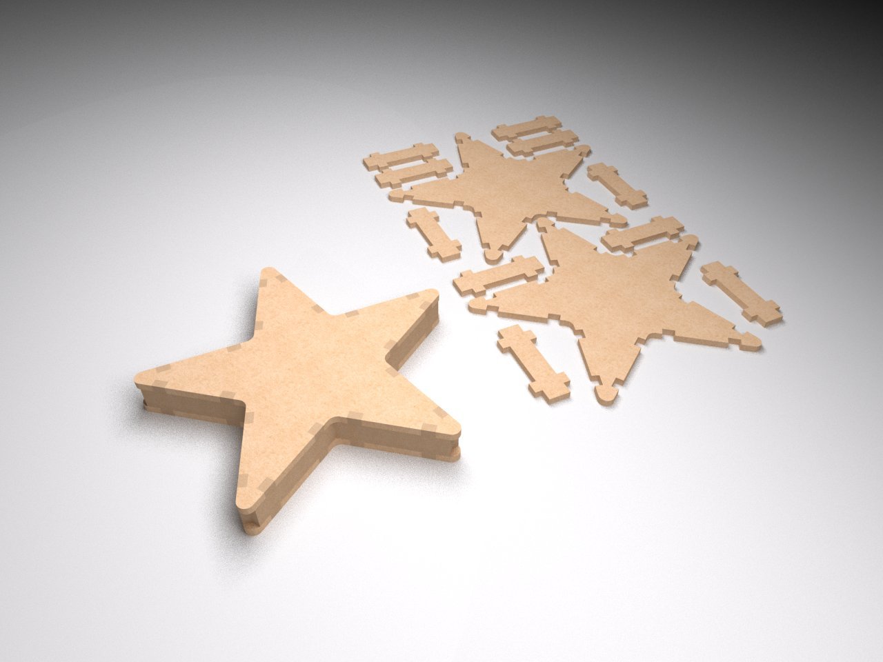 estrella 3d