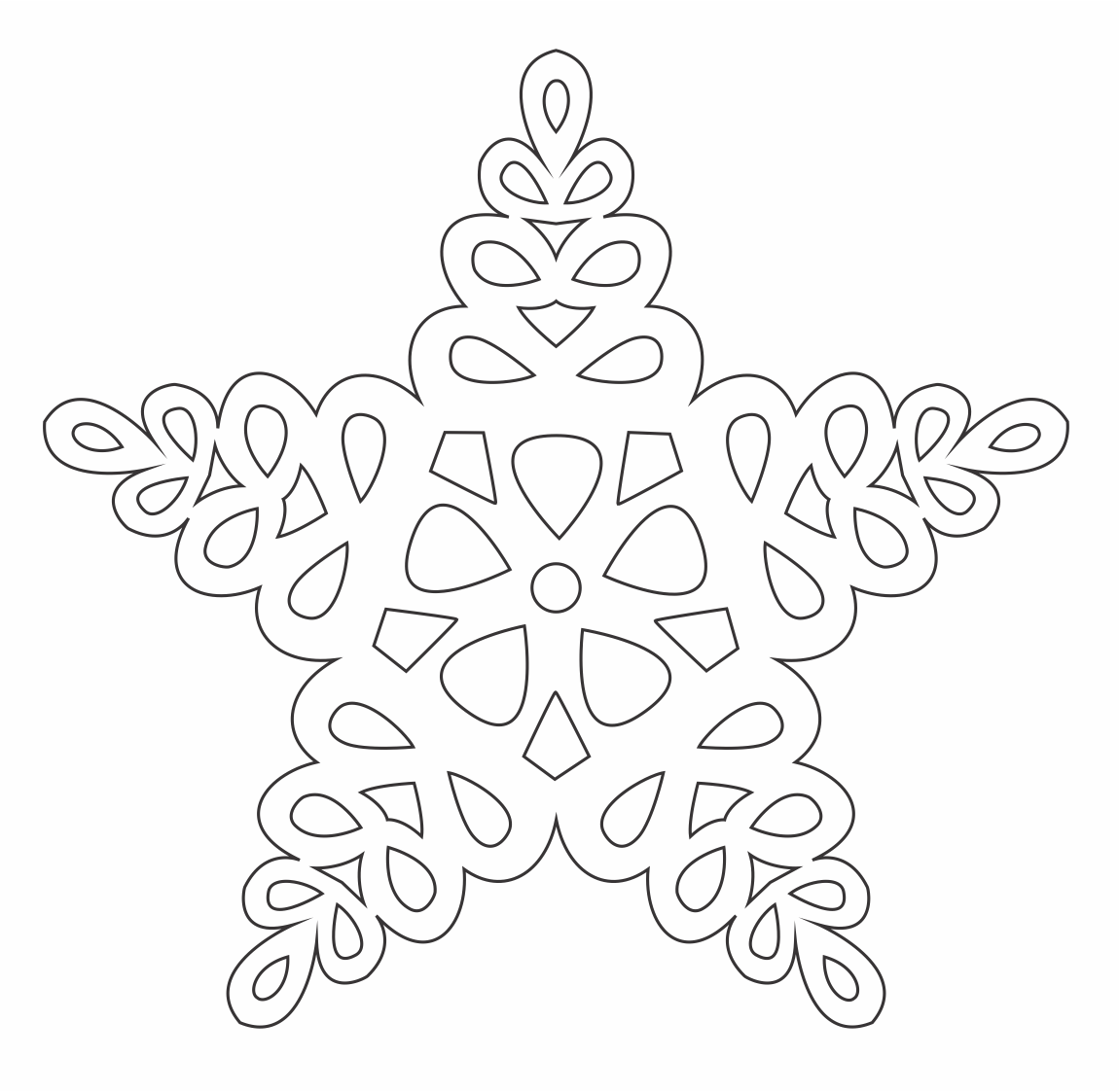 estrella de hojas