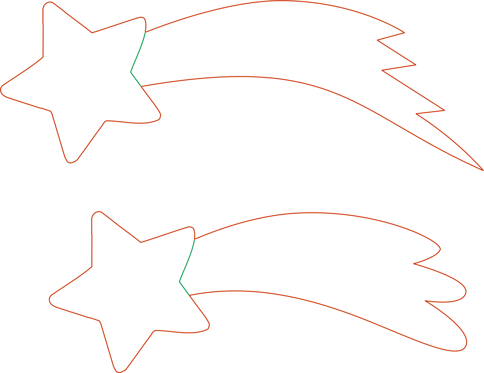 estrellas fugaces
