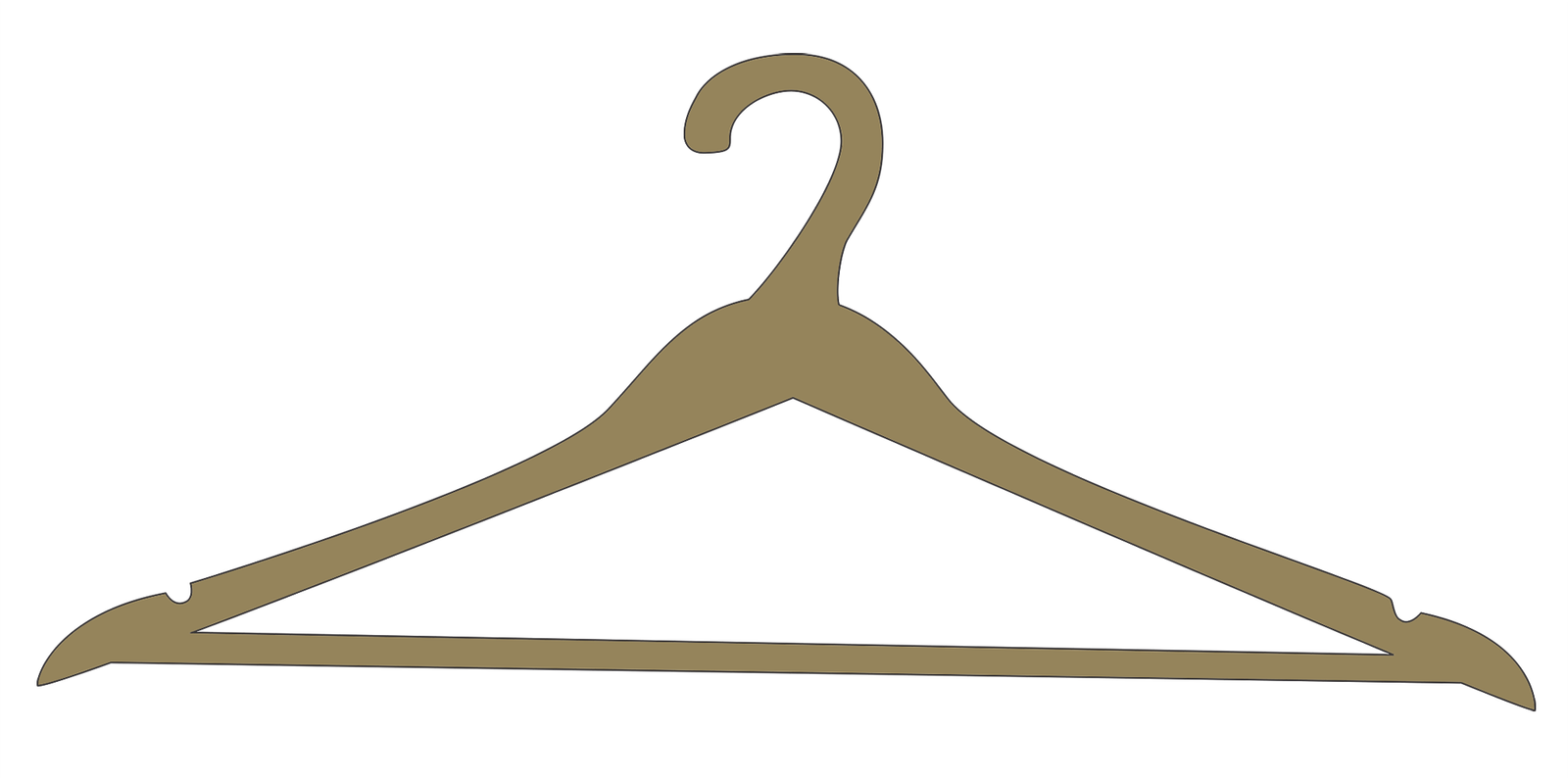 gancho para ropa