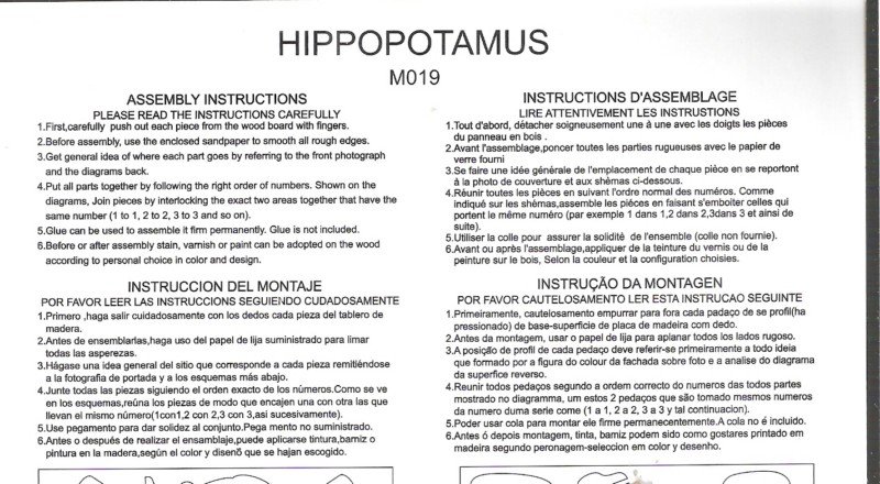 hipopótamo 3d