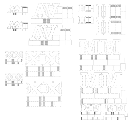 letras 3d