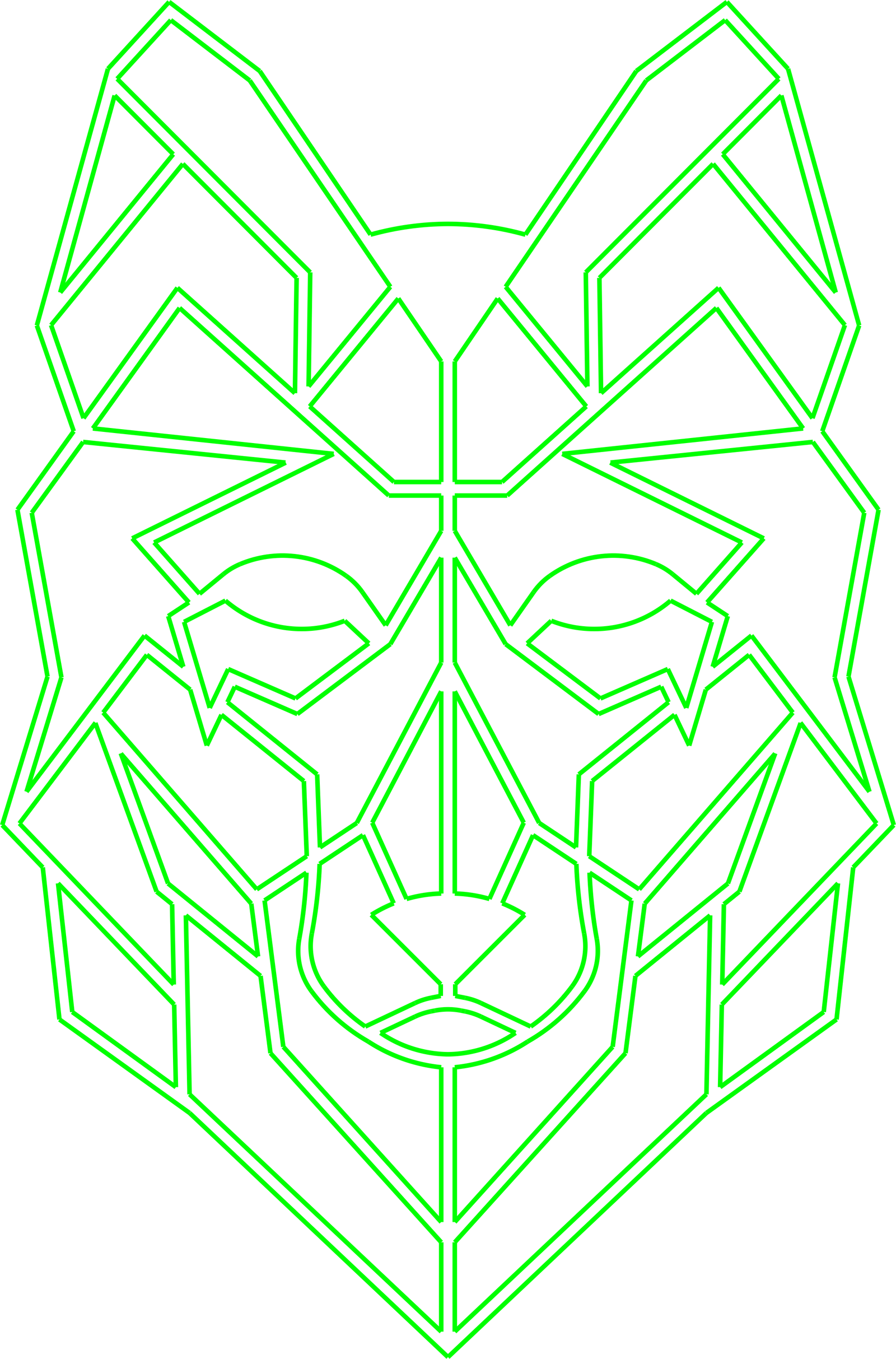 lobo geométrico 3