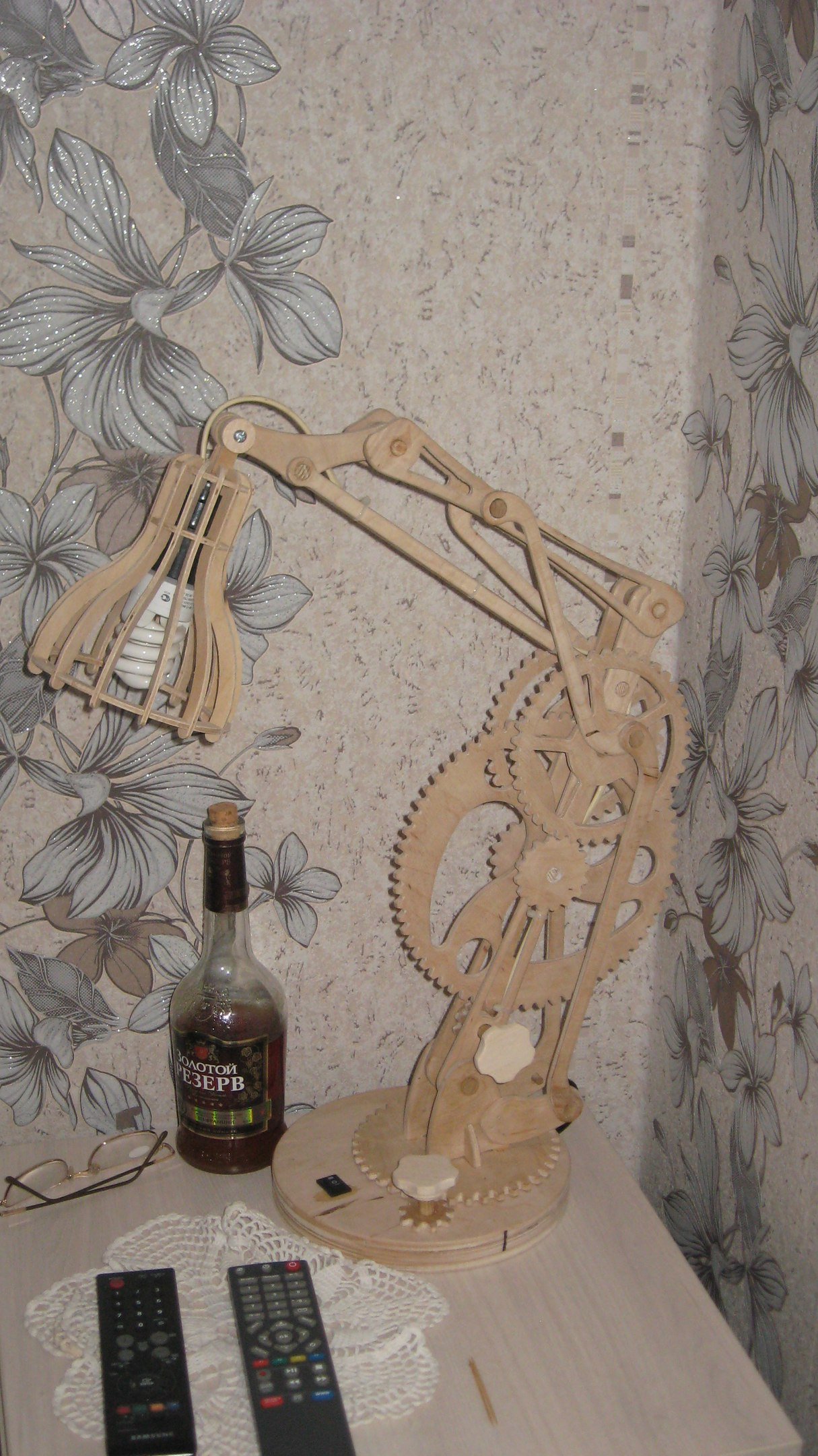 lámpara estilo industrial