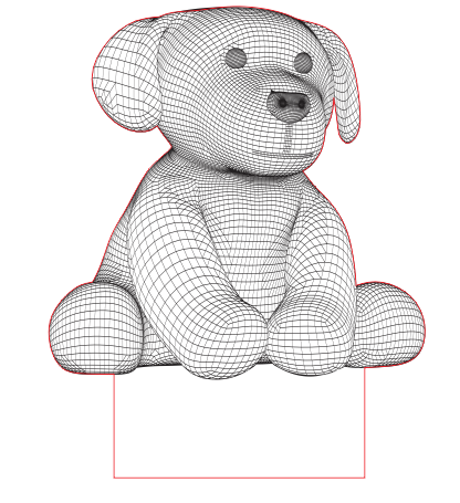 lámpara perrito 3d