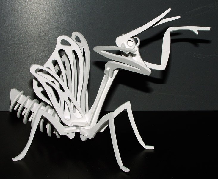 mantis religiosa 3d