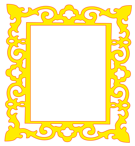 marco cuadrado 38