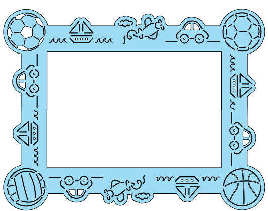 marco rectangular 23