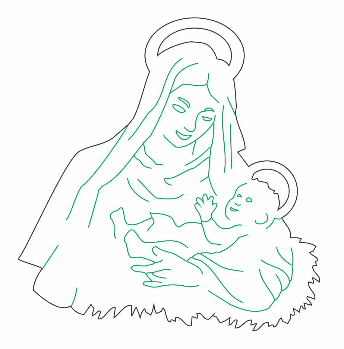 maría y jesús