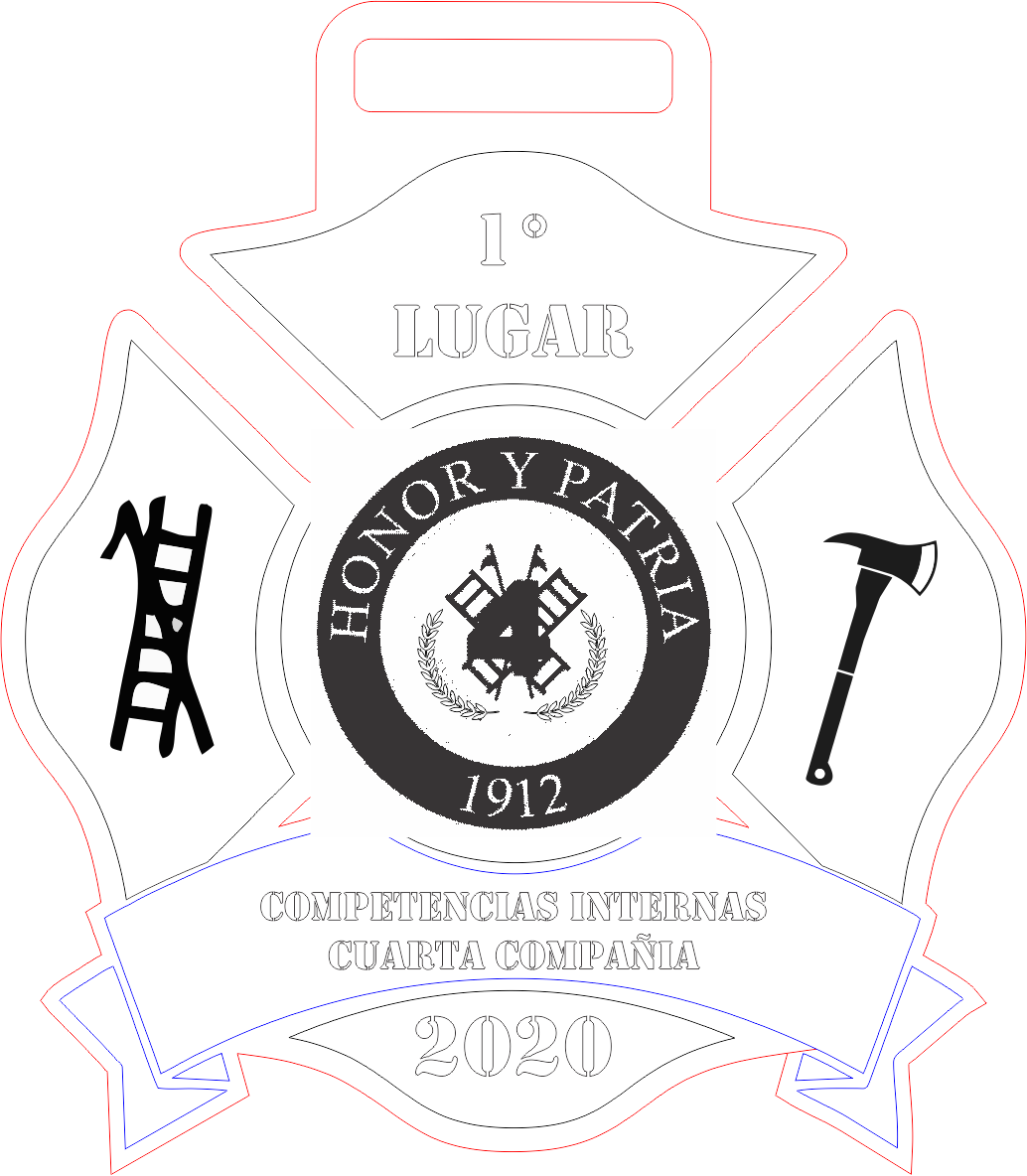 medalla de competencia