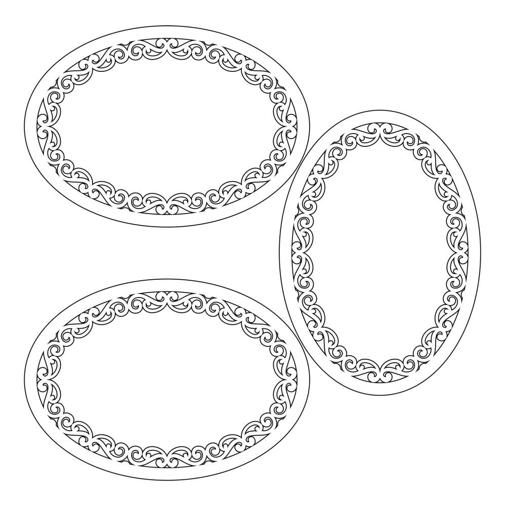 molduras ovales
