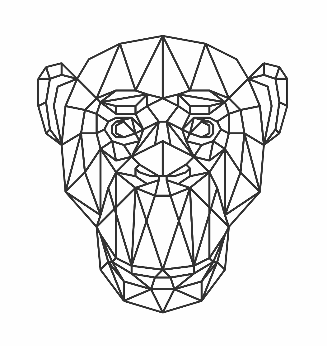 mono geométrico