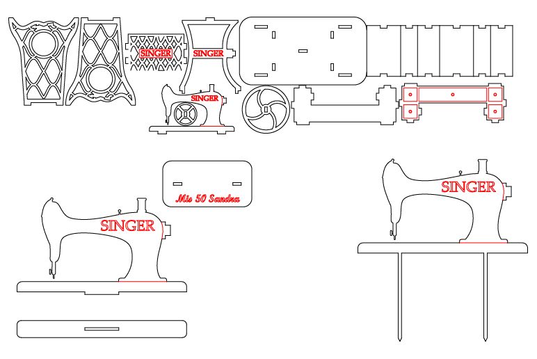 máquina de coser