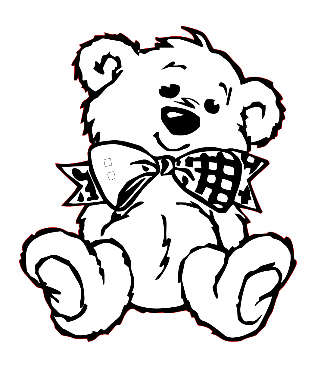 oso con moño