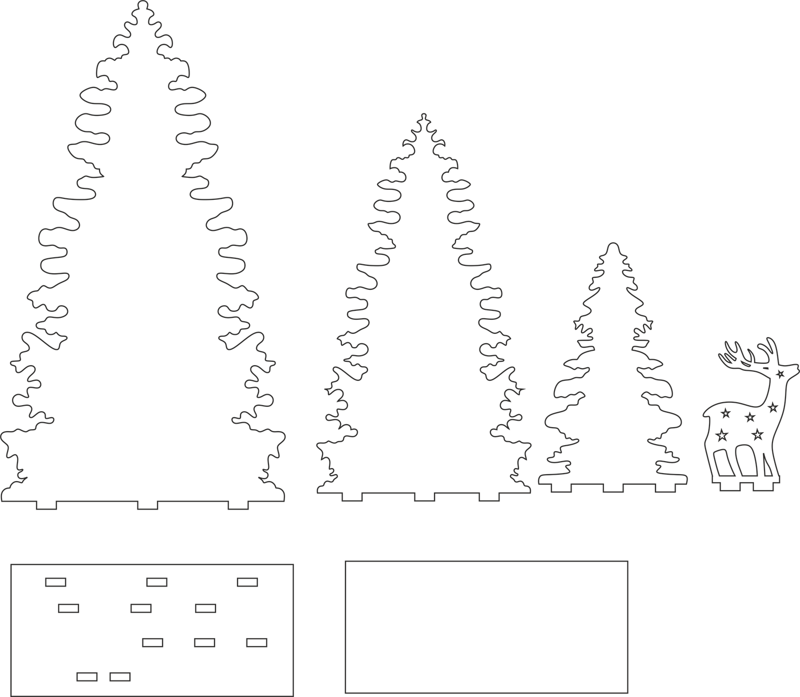 paisaje navideño