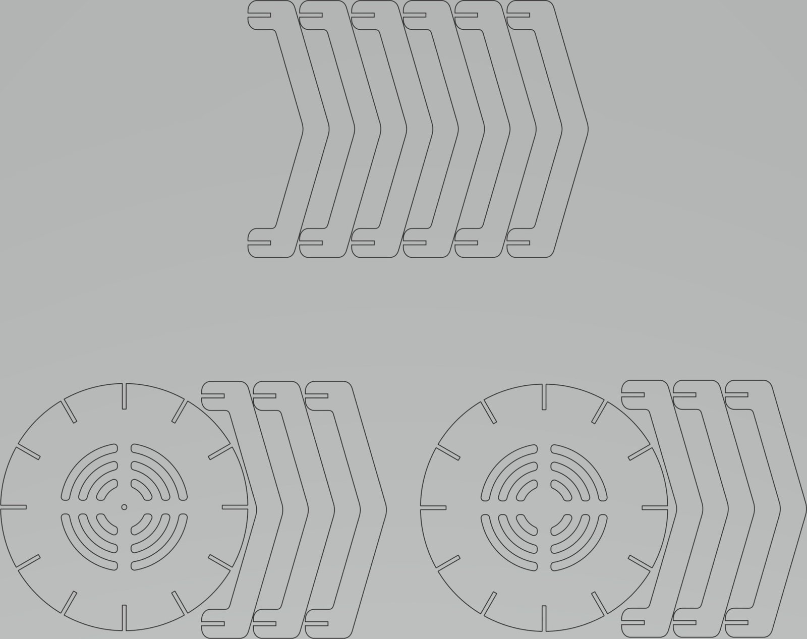 pantalla circular