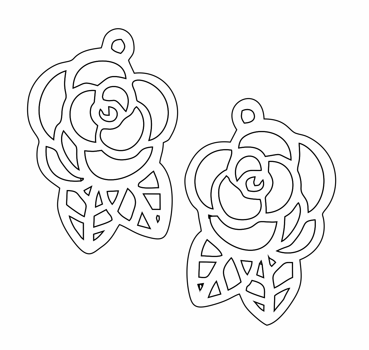 par de aretes 17