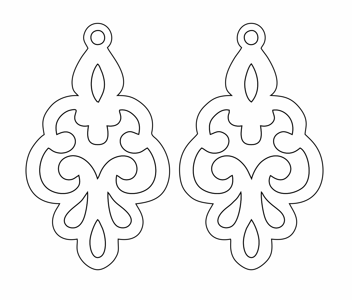 par de aretes 34
