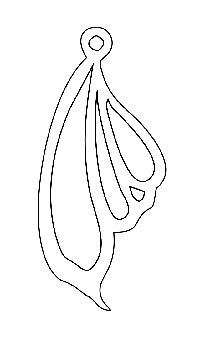 par de aretes 45